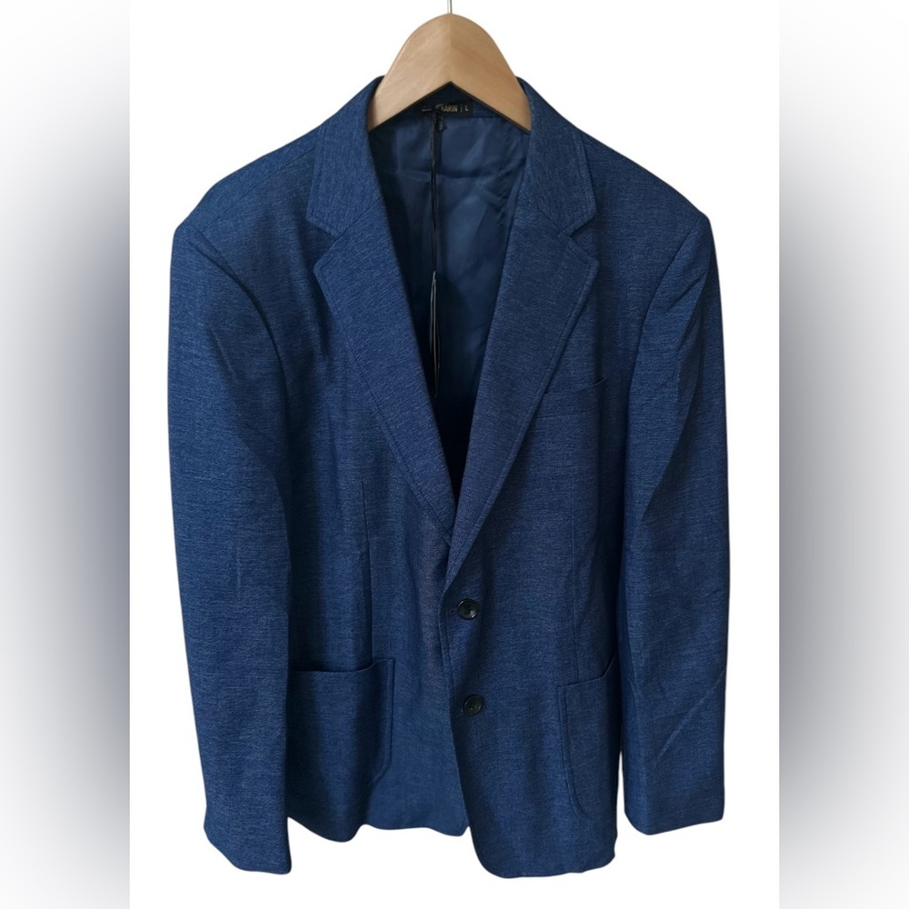 NWT-Grace Karin‎ Men’s Blazer Blue Size 40L (L)